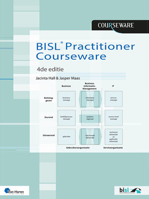 cover image of BiSL&#174; Practitioner courseware – 4de editie